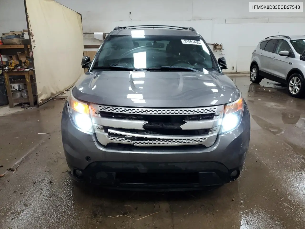 1FM5K8D83EGB67543 2014 Ford Explorer Xlt