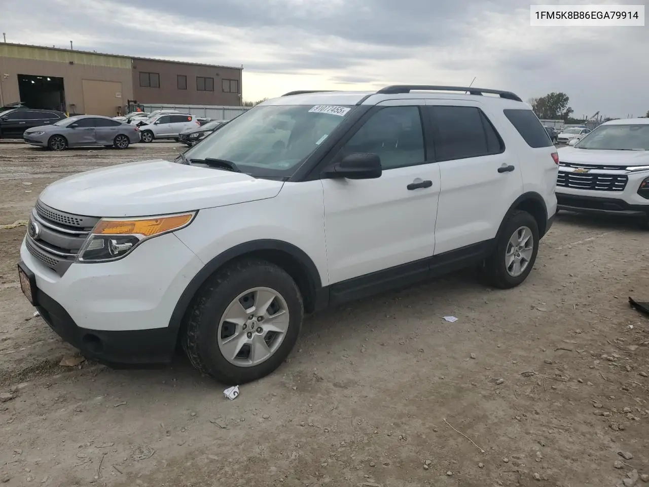 1FM5K8B86EGA79914 2014 Ford Explorer
