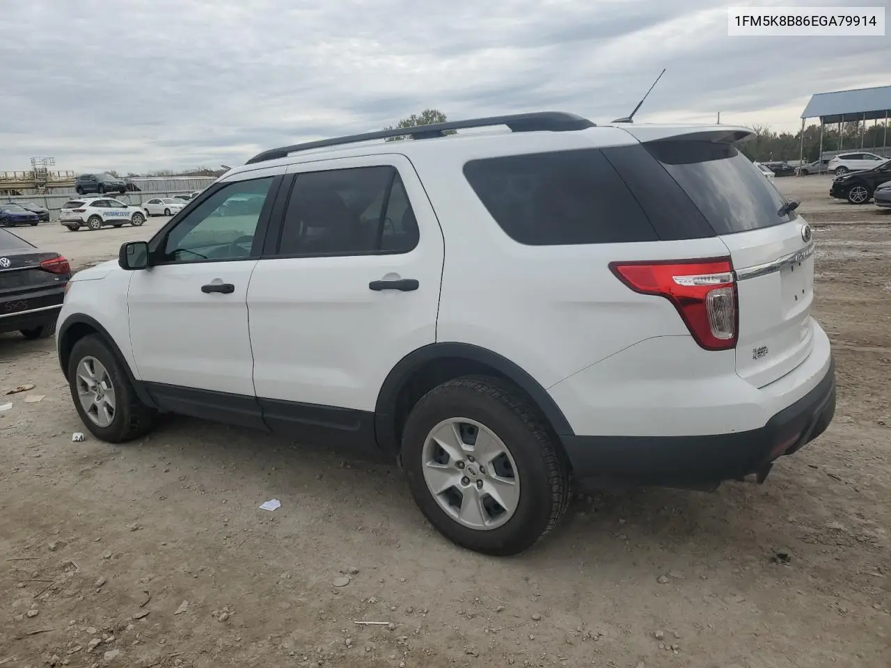 1FM5K8B86EGA79914 2014 Ford Explorer