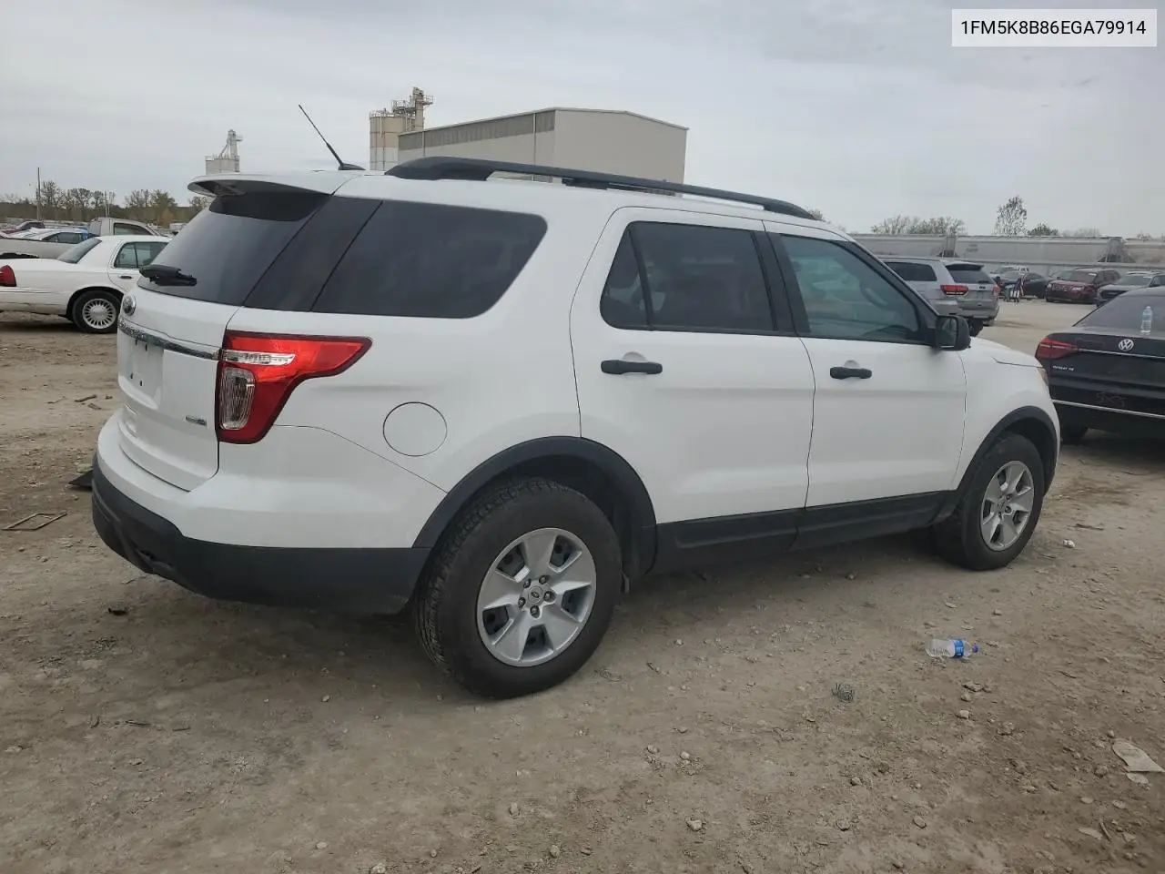 1FM5K8B86EGA79914 2014 Ford Explorer