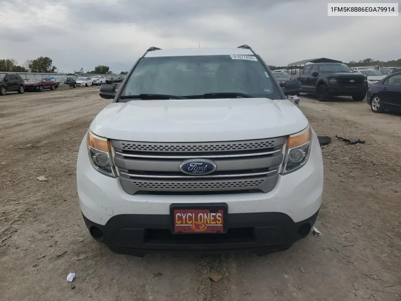 1FM5K8B86EGA79914 2014 Ford Explorer
