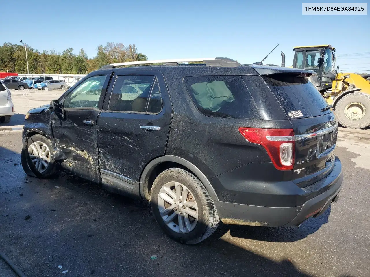 1FM5K7D84EGA84925 2014 Ford Explorer Xlt