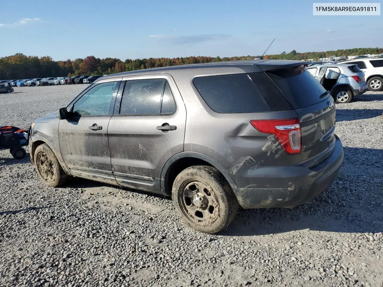 1FM5K8AR9EGA91811 2014 Ford Explorer Police Interceptor