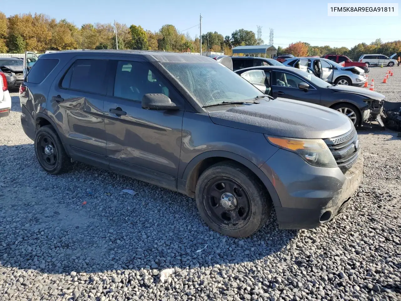 1FM5K8AR9EGA91811 2014 Ford Explorer Police Interceptor