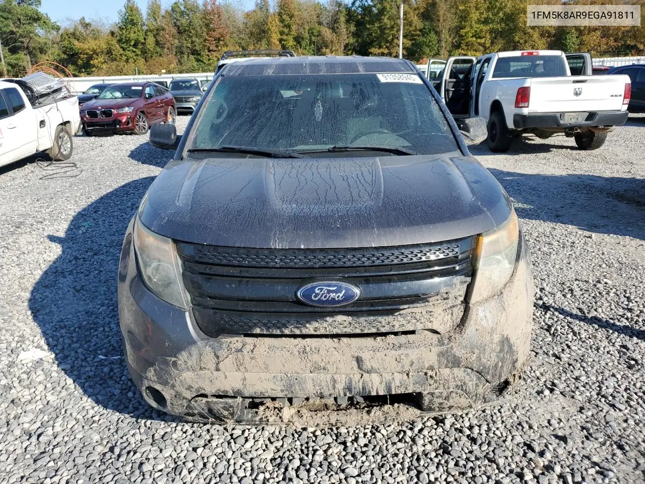 1FM5K8AR9EGA91811 2014 Ford Explorer Police Interceptor