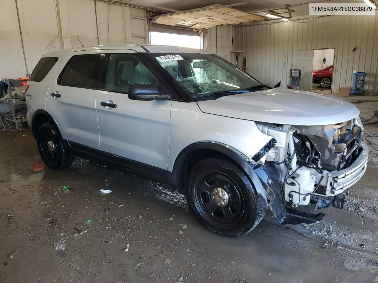 1FM5K8AR1EGC38879 2014 Ford Explorer Police Interceptor