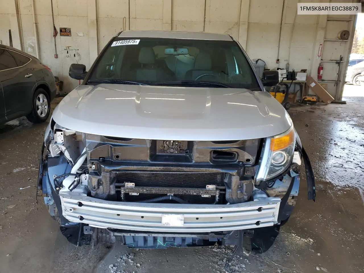1FM5K8AR1EGC38879 2014 Ford Explorer Police Interceptor