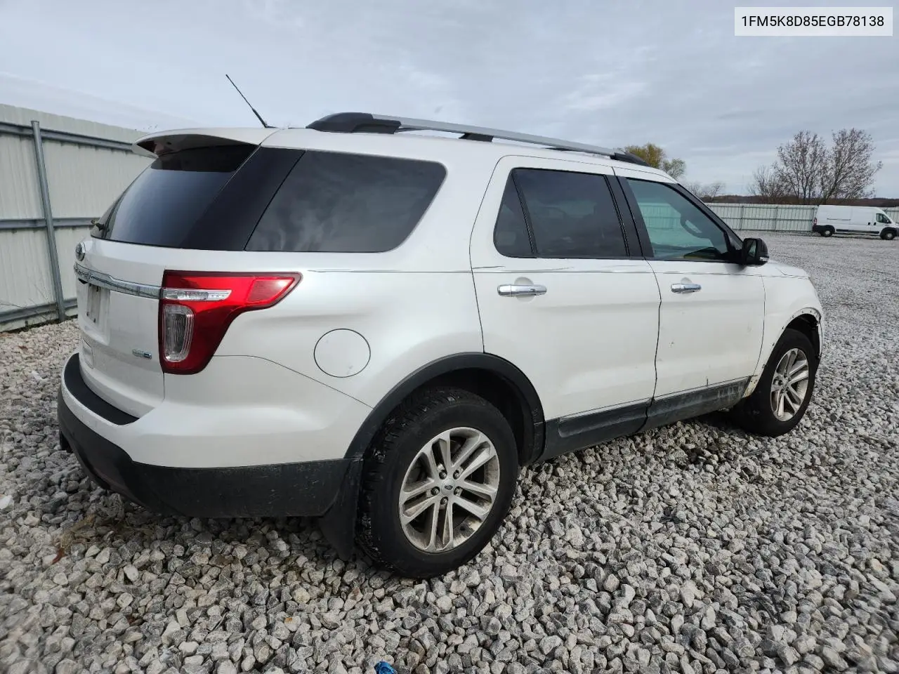 1FM5K8D85EGB78138 2014 Ford Explorer Xlt