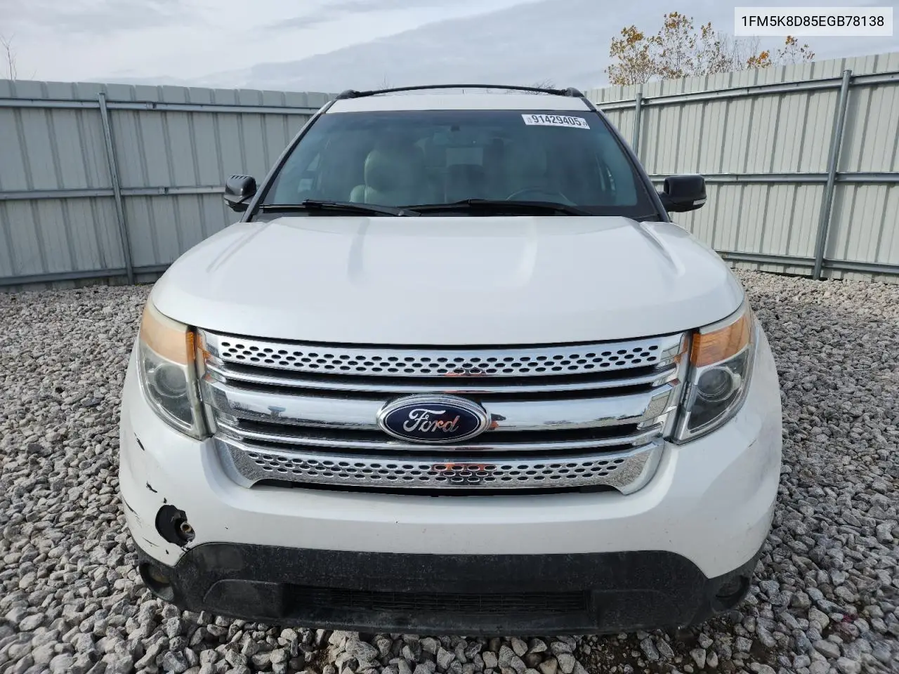 1FM5K8D85EGB78138 2014 Ford Explorer Xlt