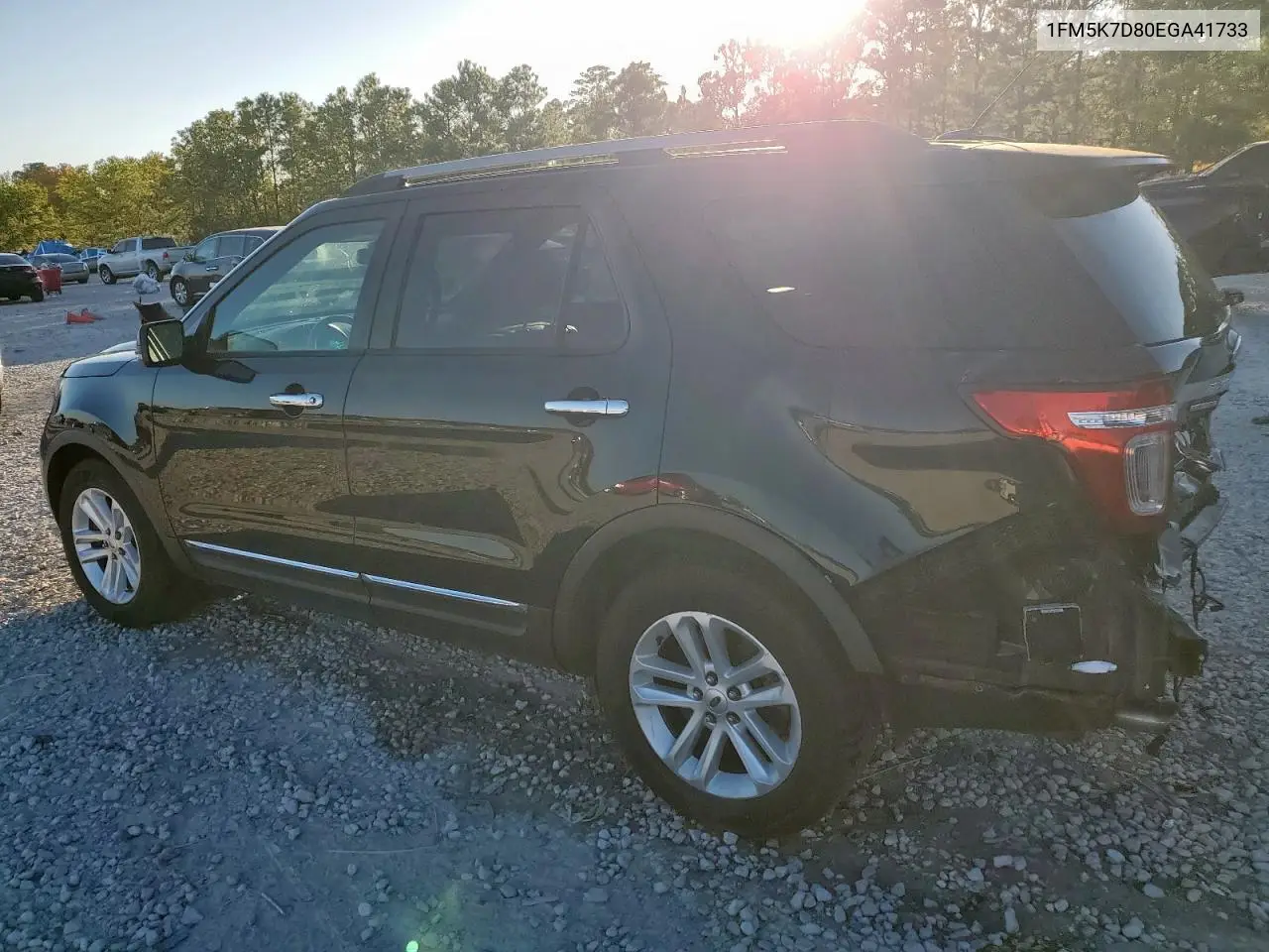 1FM5K7D80EGA41733 2014 Ford Explorer Xlt
