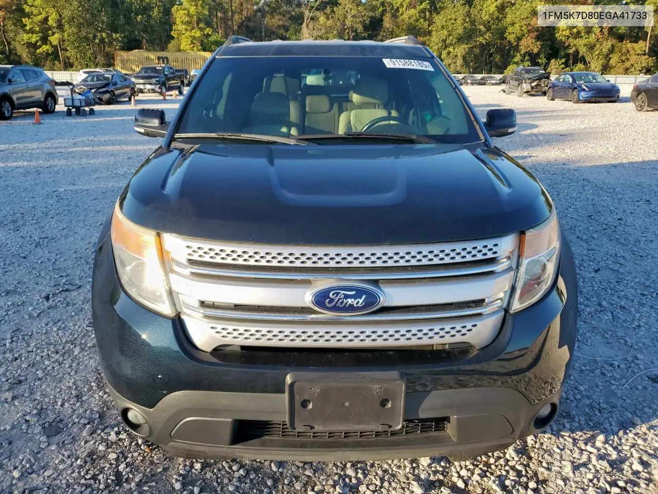 1FM5K7D80EGA41733 2014 Ford Explorer Xlt