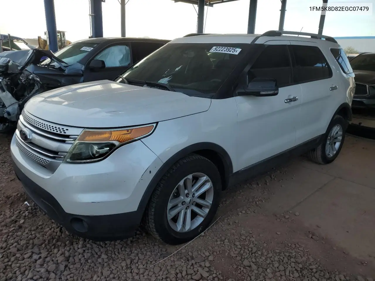 1FM5K8D82EGC07479 2014 Ford Explorer Xlt