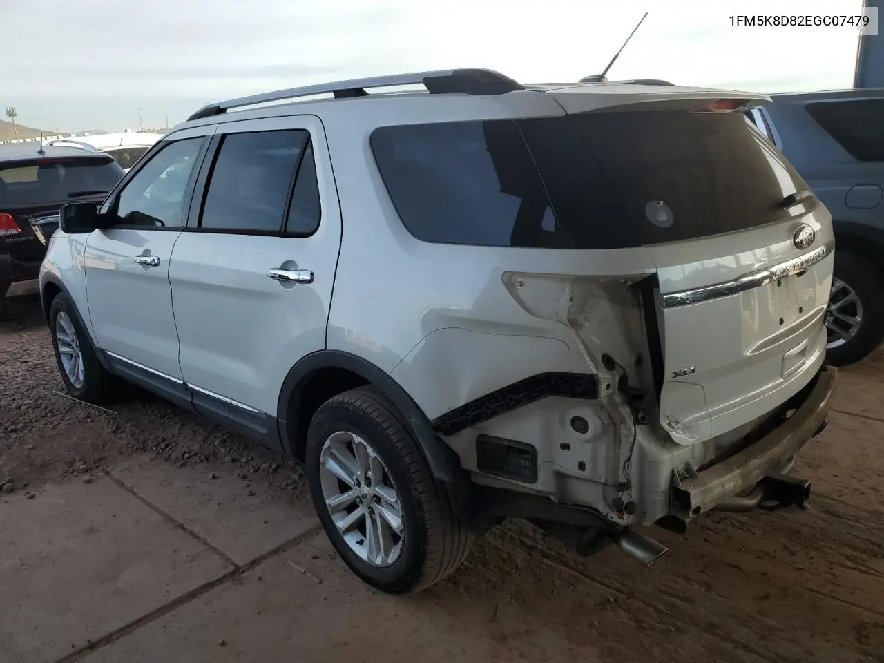 1FM5K8D82EGC07479 2014 Ford Explorer Xlt