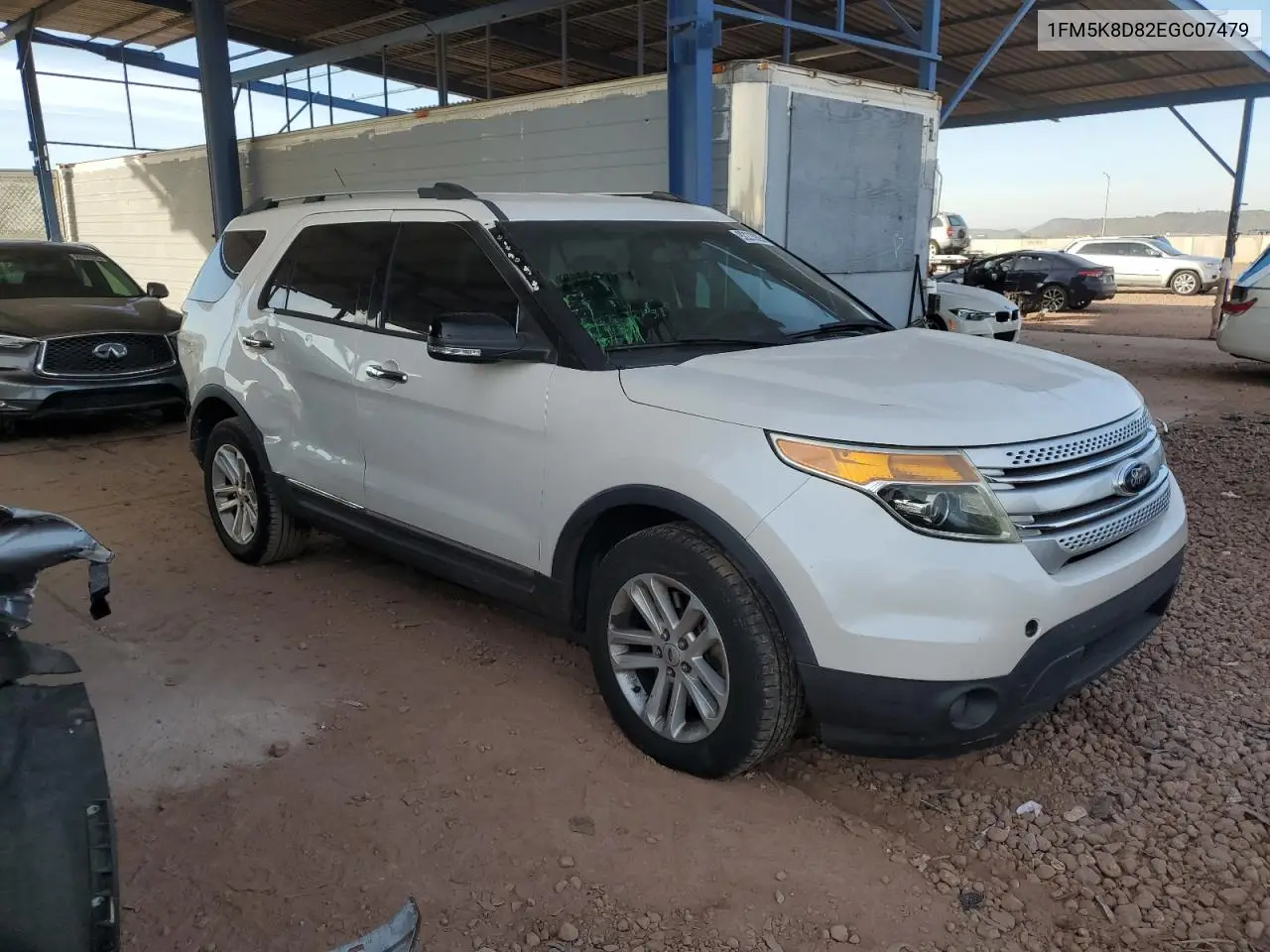 1FM5K8D82EGC07479 2014 Ford Explorer Xlt