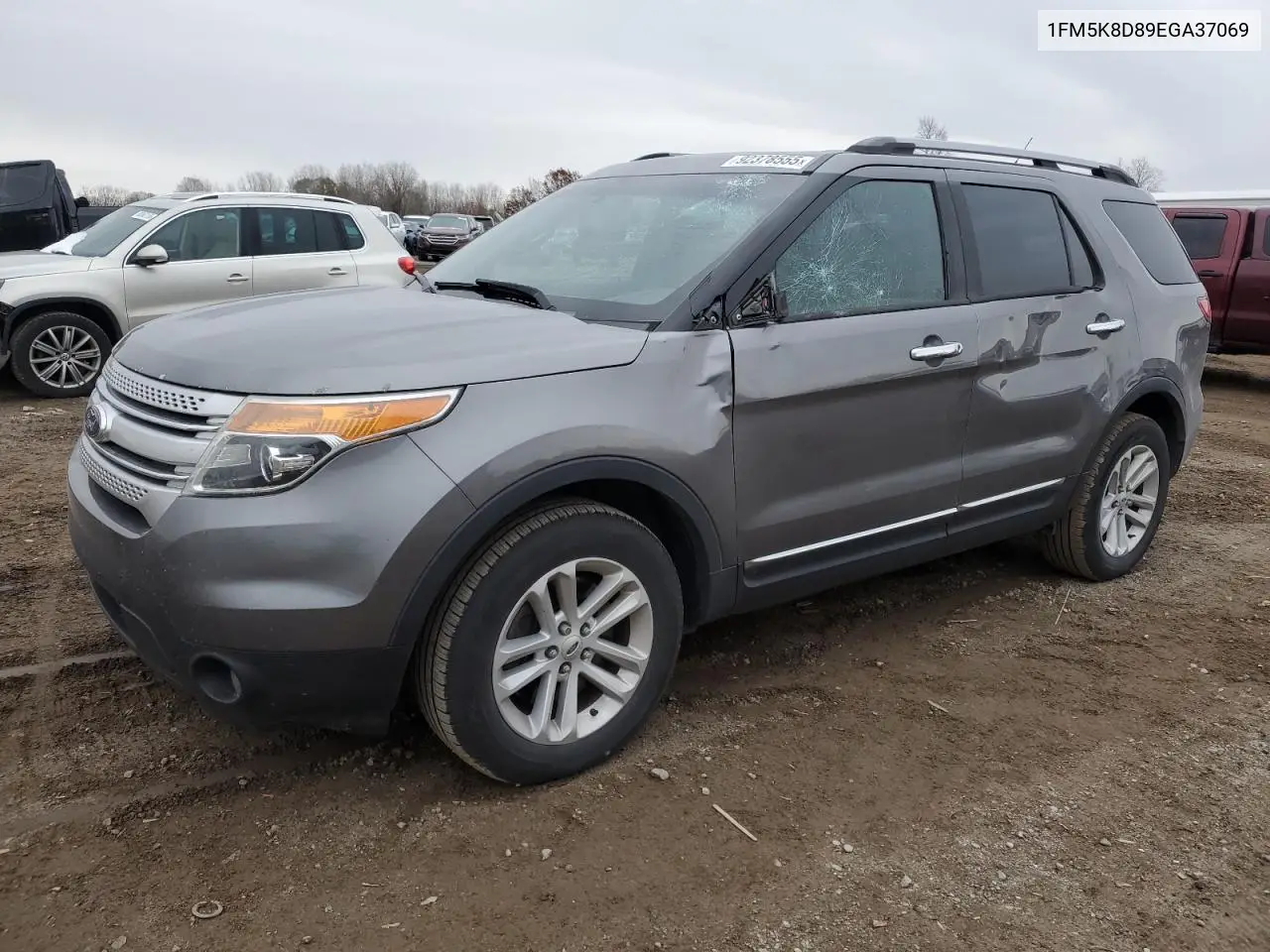 1FM5K8D89EGA37069 2014 Ford Explorer Xlt