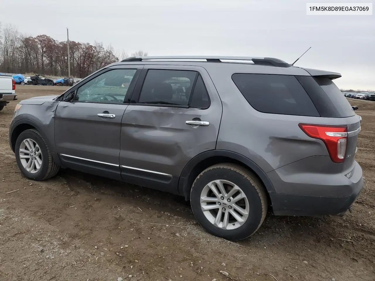 1FM5K8D89EGA37069 2014 Ford Explorer Xlt