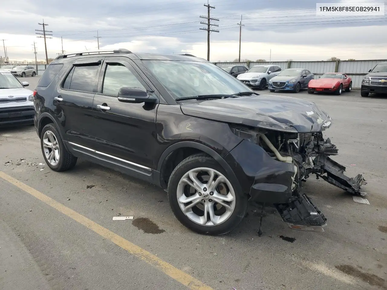 1FM5K8F85EGB29941 2014 Ford Explorer Limited