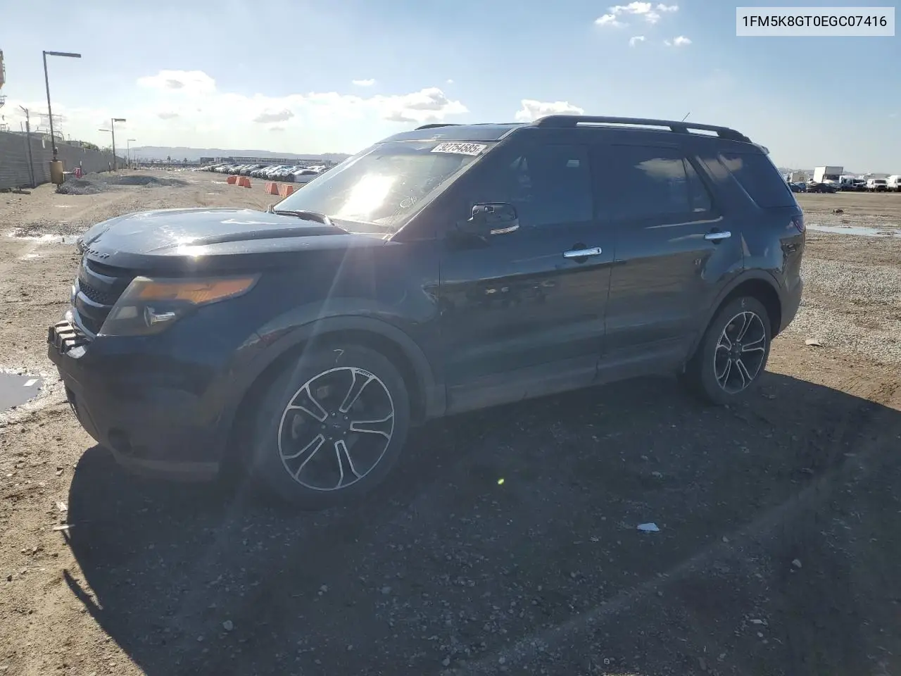 1FM5K8GT0EGC07416 2014 Ford Explorer Sport