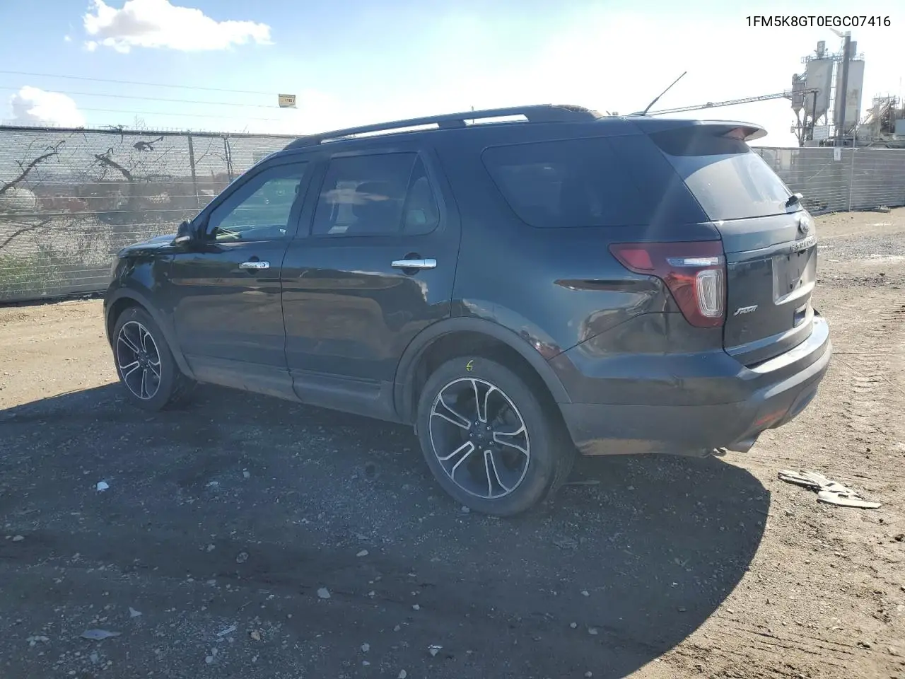 1FM5K8GT0EGC07416 2014 Ford Explorer Sport