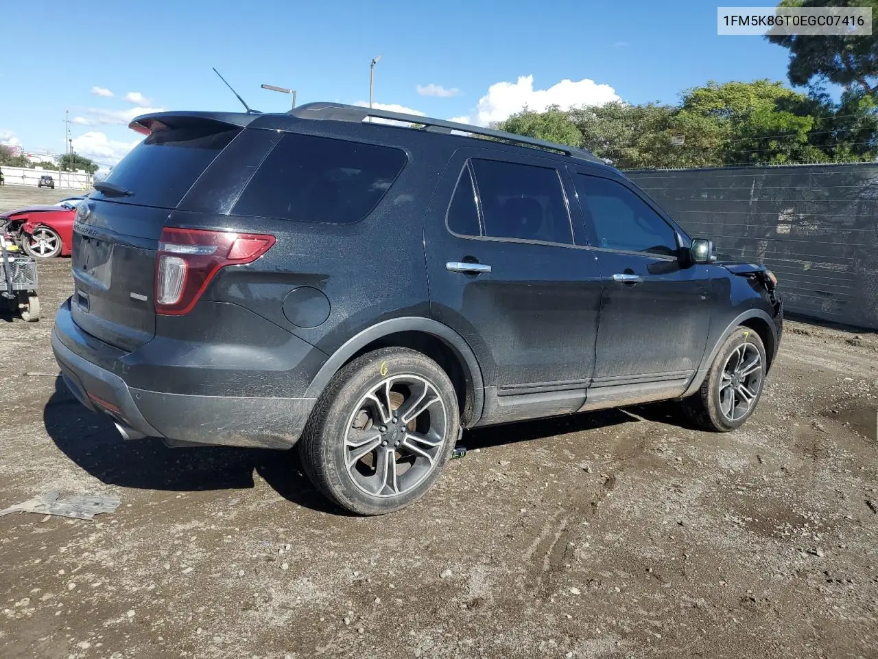 1FM5K8GT0EGC07416 2014 Ford Explorer Sport