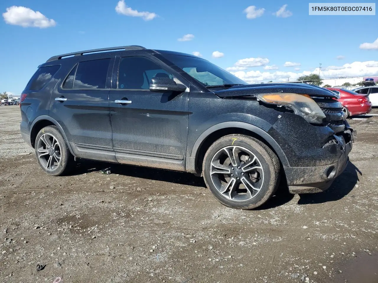 1FM5K8GT0EGC07416 2014 Ford Explorer Sport