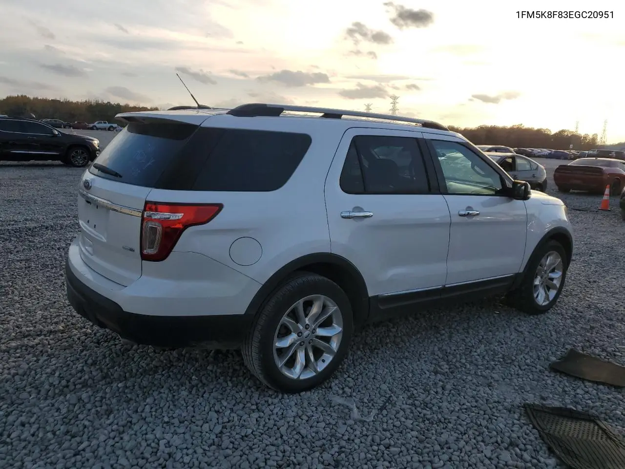 1FM5K8F83EGC20951 2014 Ford Explorer Limited
