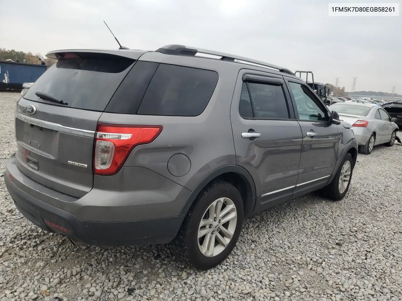 1FM5K7D80EGB58261 2014 Ford Explorer Xlt