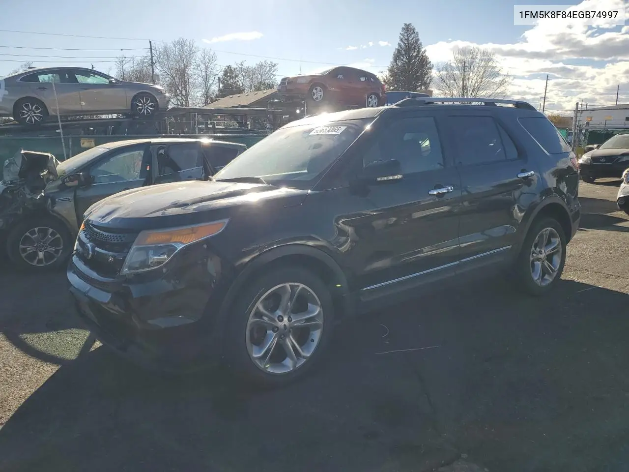 1FM5K8F84EGB74997 2014 Ford Explorer Limited