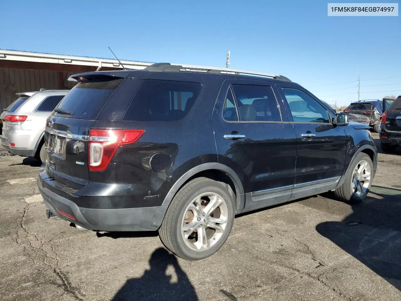 1FM5K8F84EGB74997 2014 Ford Explorer Limited