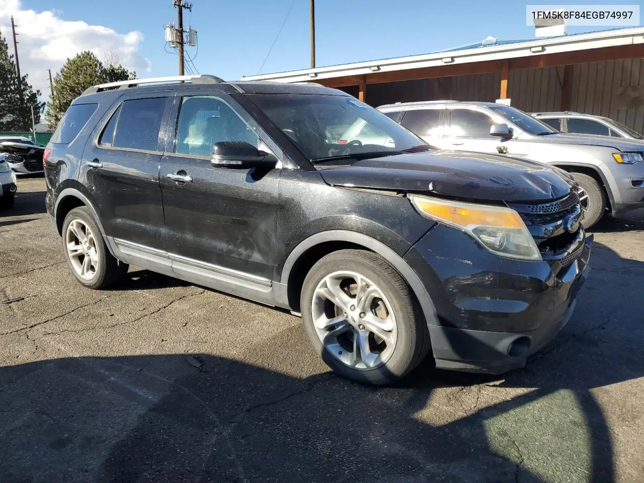 1FM5K8F84EGB74997 2014 Ford Explorer Limited