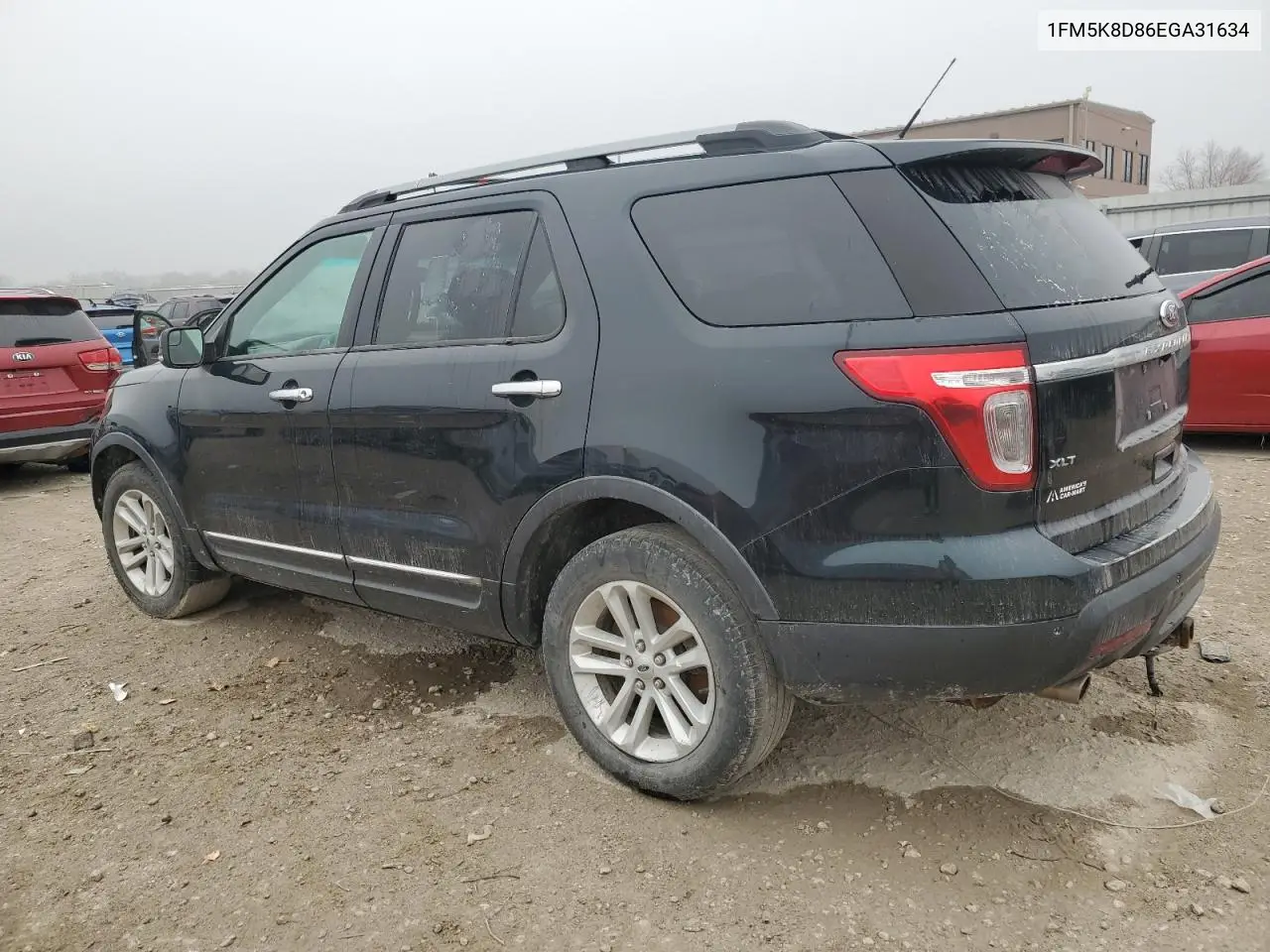 1FM5K8D86EGA31634 2014 Ford Explorer Xlt