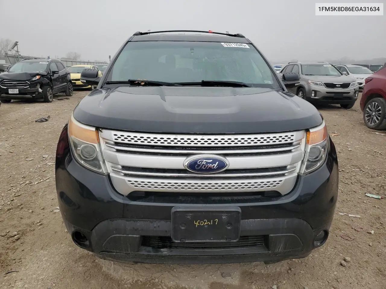 1FM5K8D86EGA31634 2014 Ford Explorer Xlt