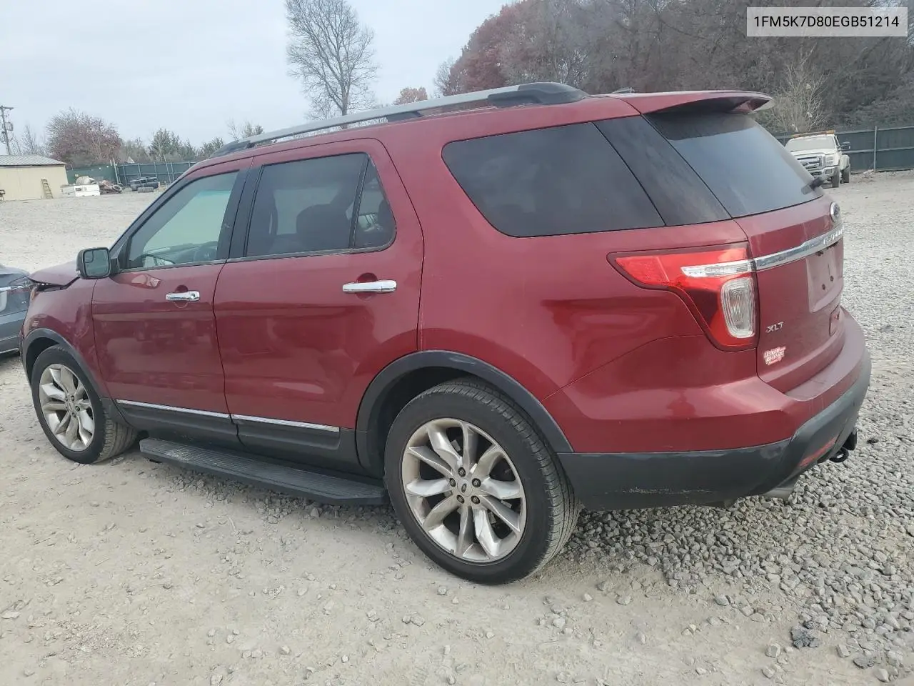 1FM5K7D80EGB51214 2014 Ford Explorer Xlt