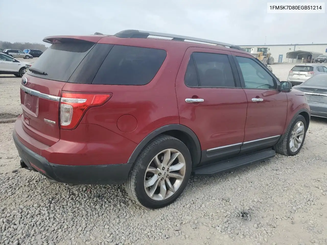 1FM5K7D80EGB51214 2014 Ford Explorer Xlt