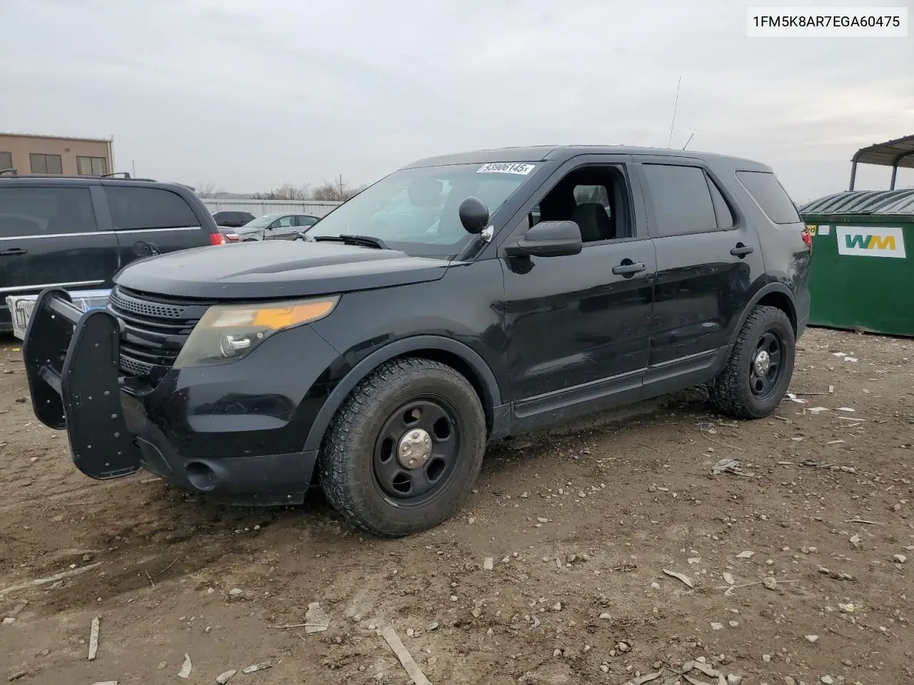 1FM5K8AR7EGA60475 2014 Ford Explorer Police Interceptor