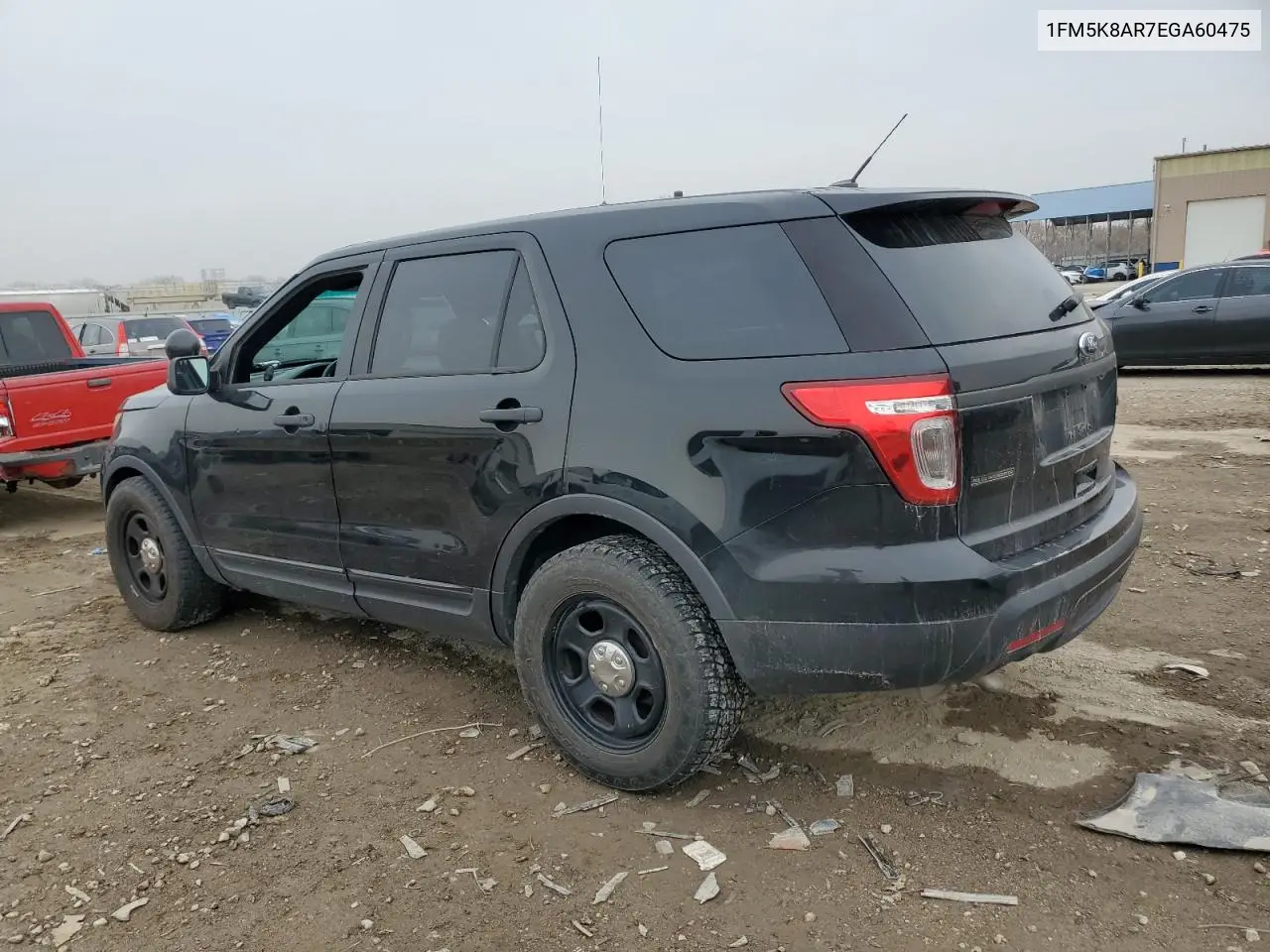 1FM5K8AR7EGA60475 2014 Ford Explorer Police Interceptor
