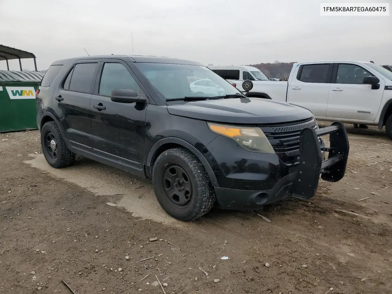 1FM5K8AR7EGA60475 2014 Ford Explorer Police Interceptor
