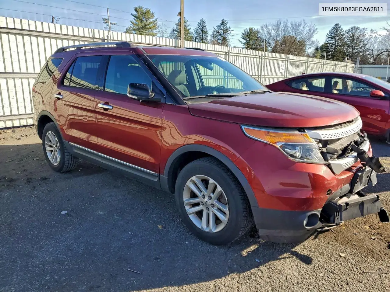 1FM5K8D83EGA62811 2014 Ford Explorer Xlt