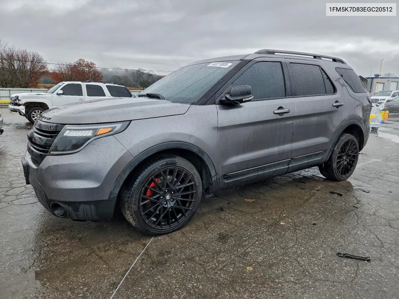 1FM5K7D83EGC20512 2014 Ford Explorer Xlt