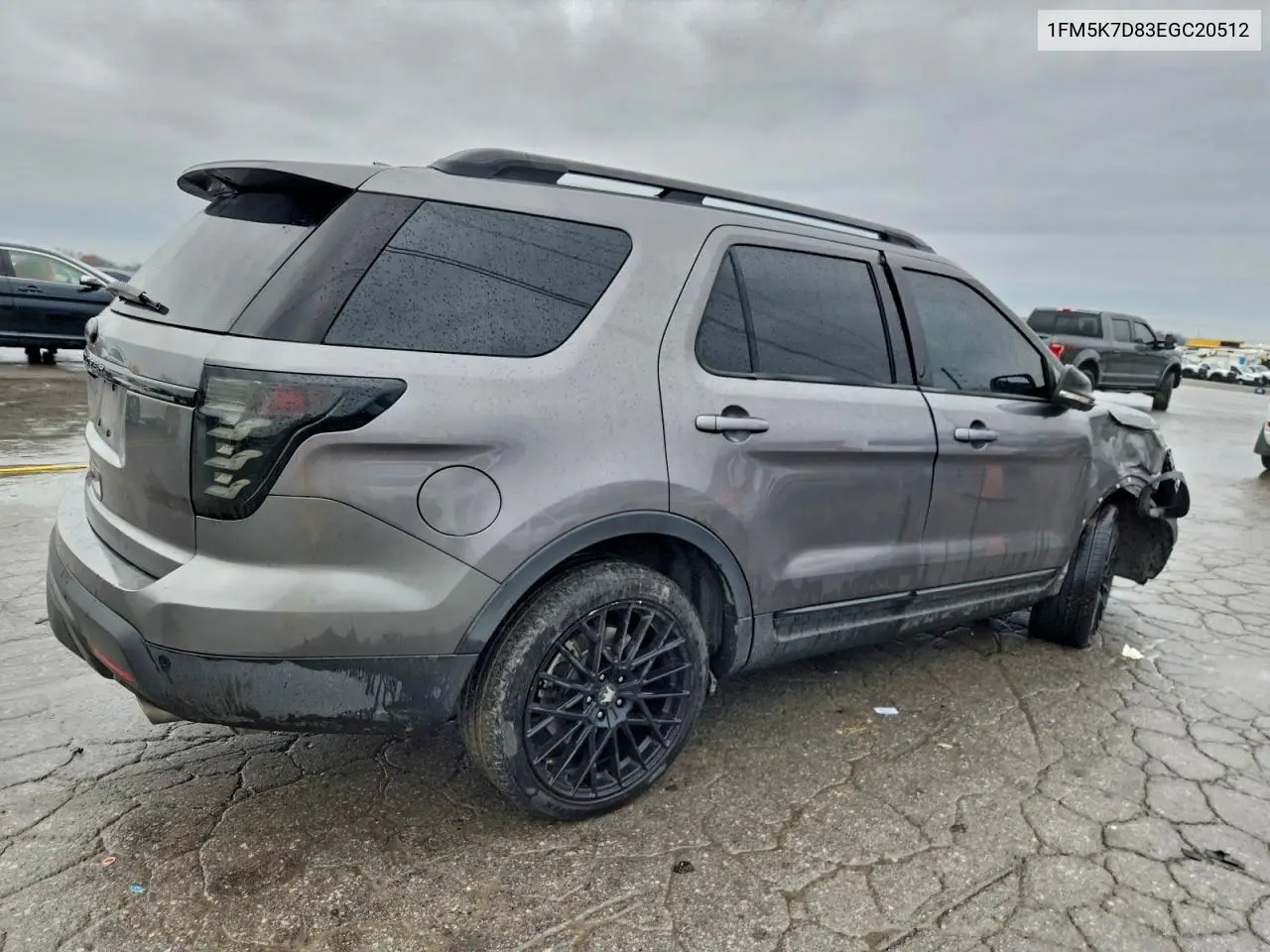 1FM5K7D83EGC20512 2014 Ford Explorer Xlt