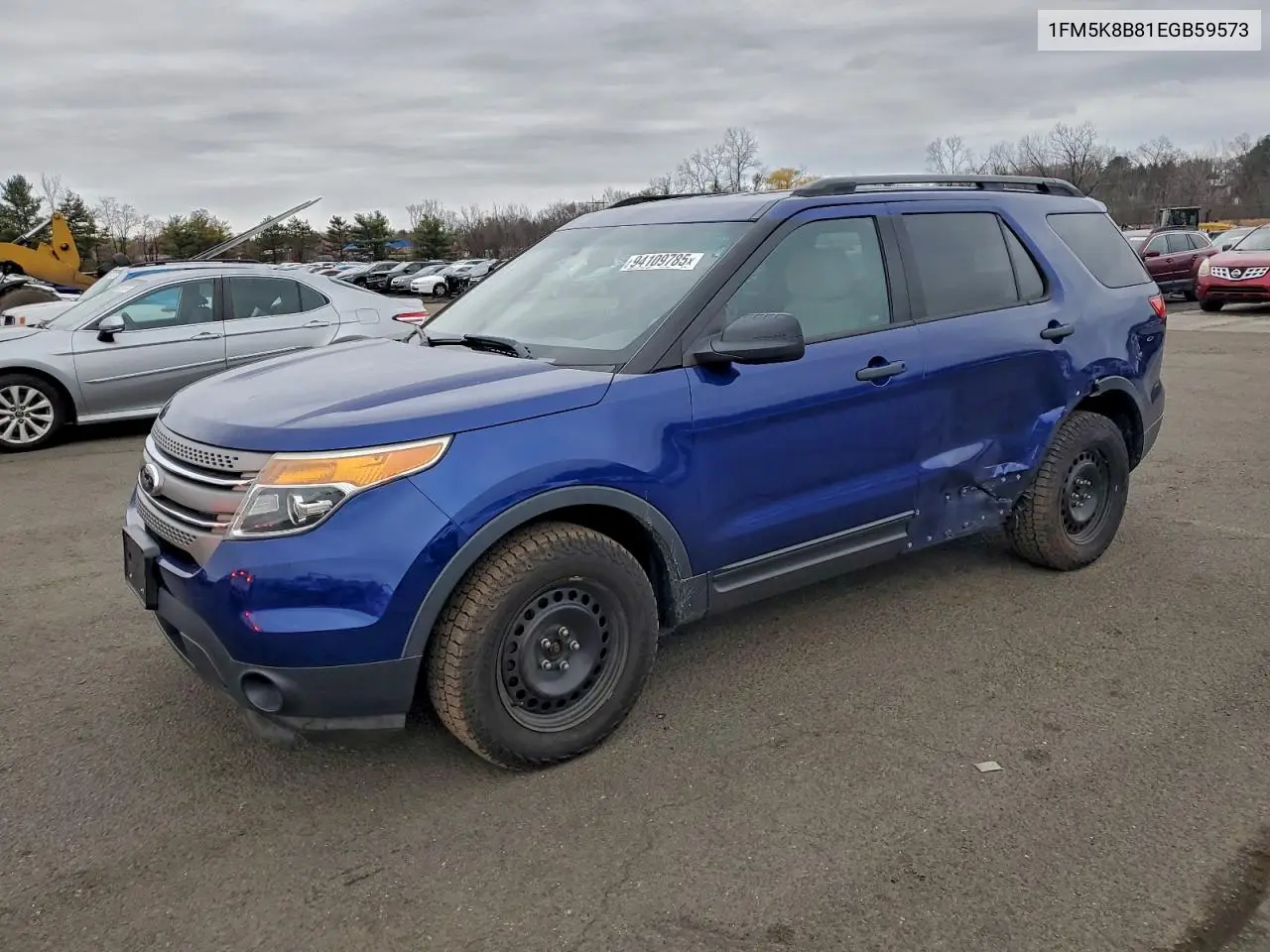 1FM5K8B81EGB59573 2014 Ford Explorer