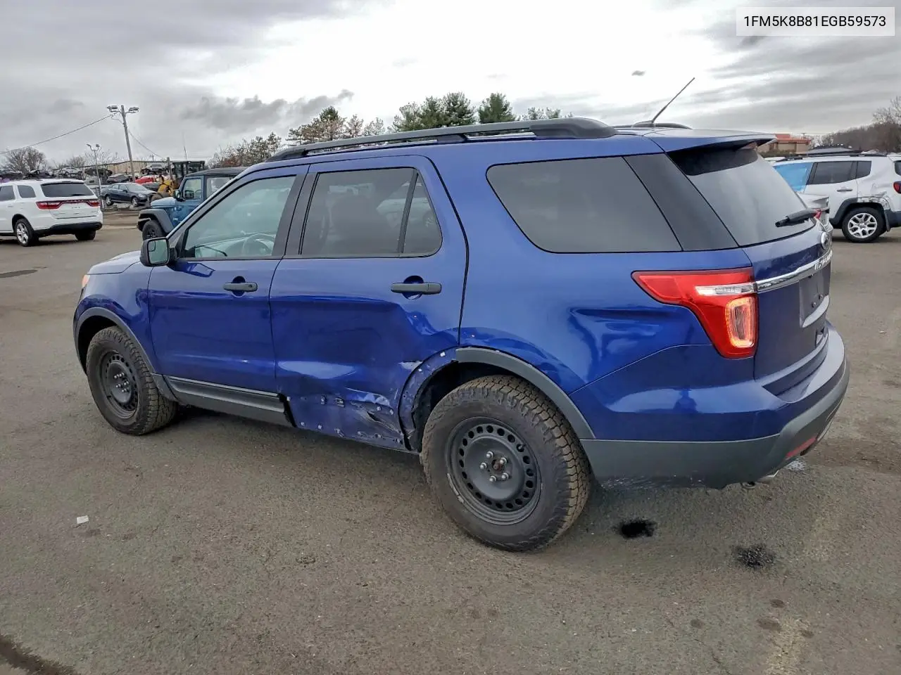 1FM5K8B81EGB59573 2014 Ford Explorer