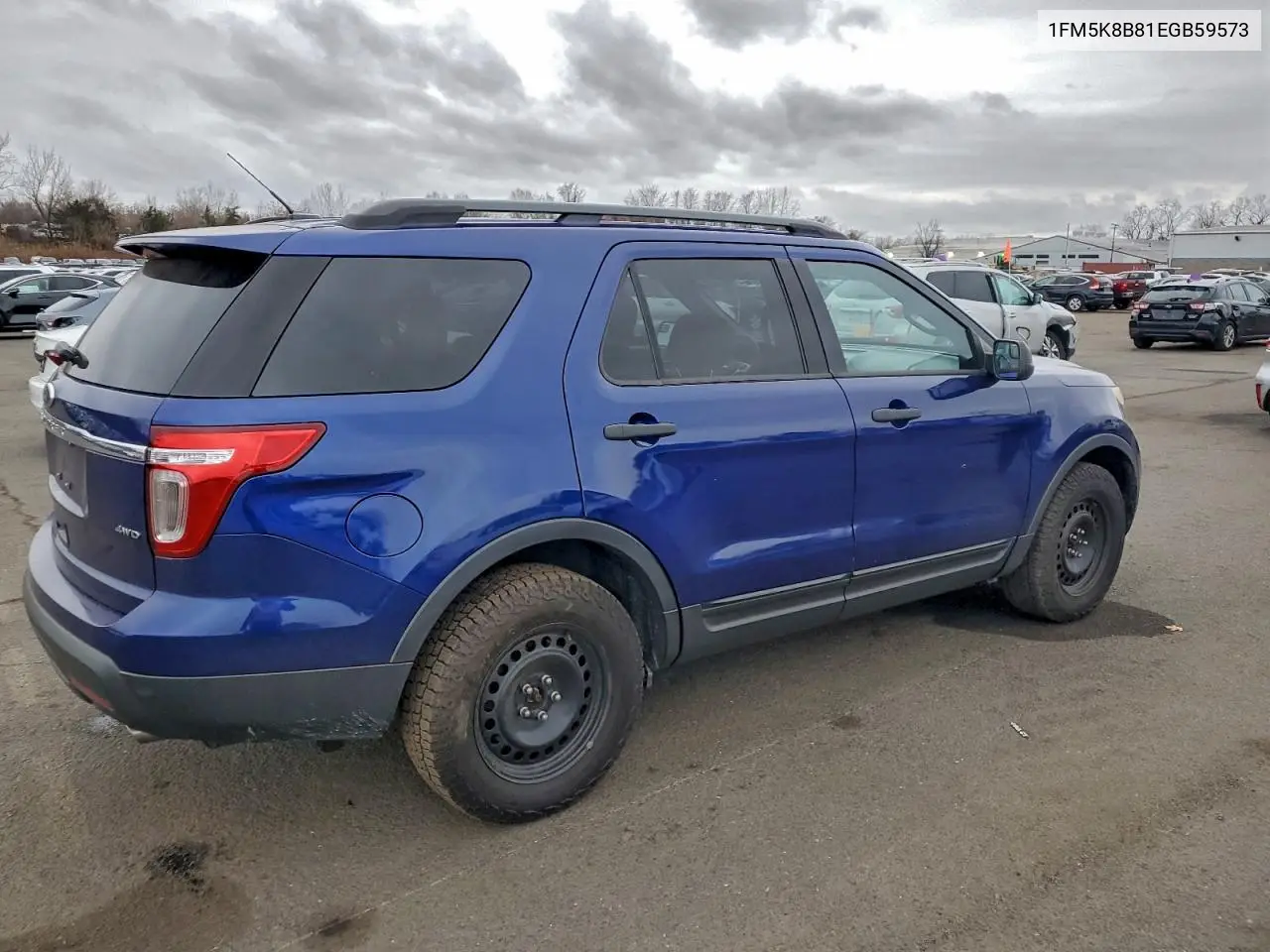 1FM5K8B81EGB59573 2014 Ford Explorer