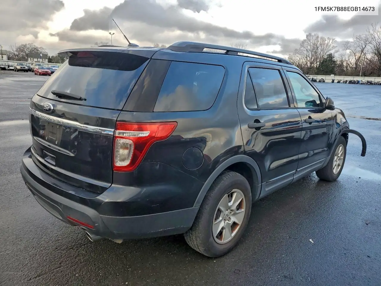 1FM5K7B88EGB14673 2014 Ford Explorer