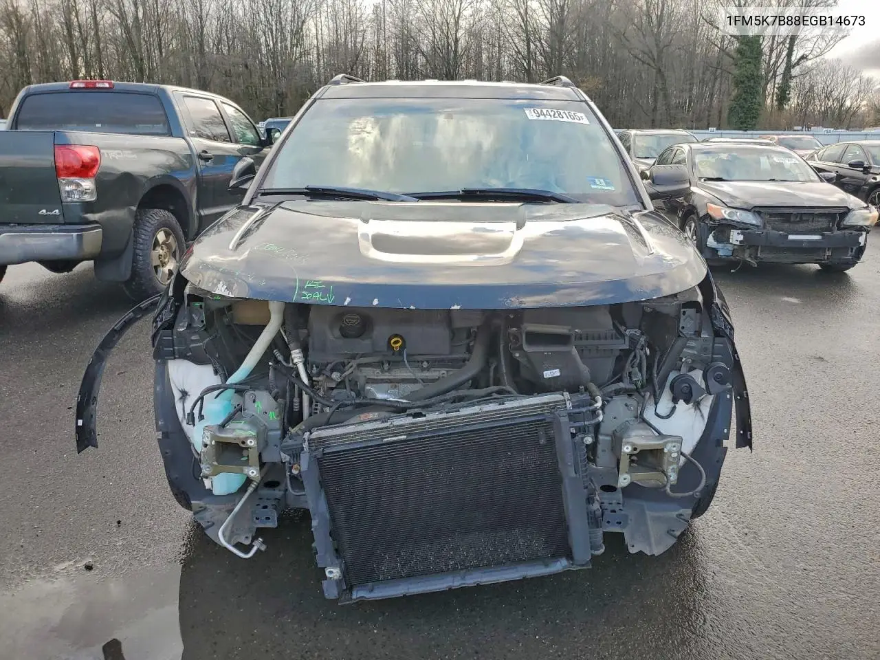 1FM5K7B88EGB14673 2014 Ford Explorer
