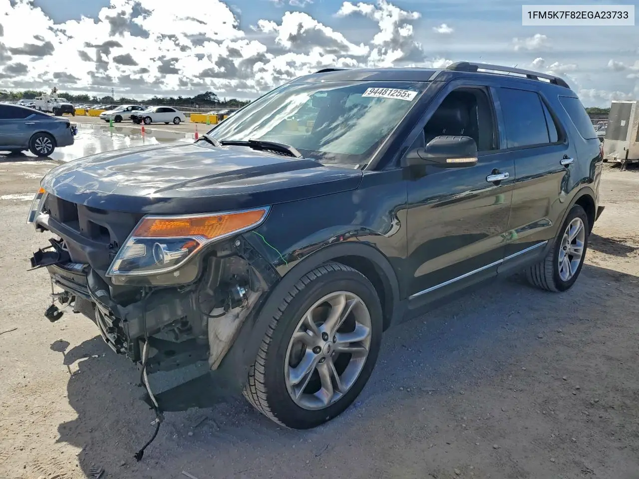 1FM5K7F82EGA23733 2014 Ford Explorer Limited