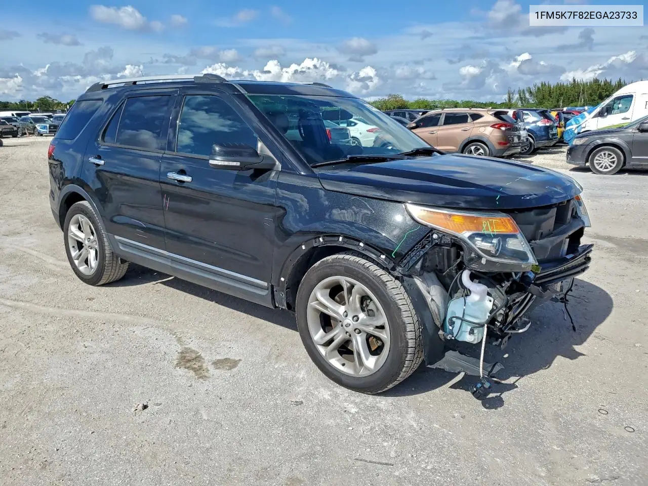 1FM5K7F82EGA23733 2014 Ford Explorer Limited