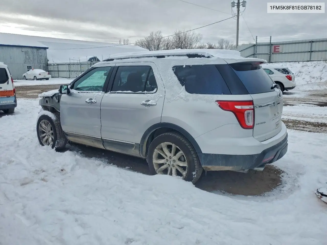 1FM5K8F81EGB78182 2014 Ford Explorer Limited