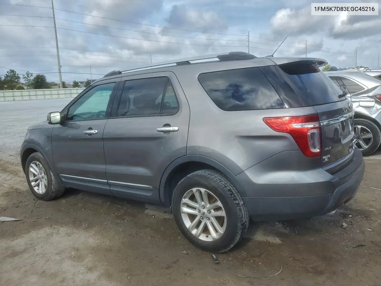 1FM5K7D83EGC45216 2014 Ford Explorer Xlt