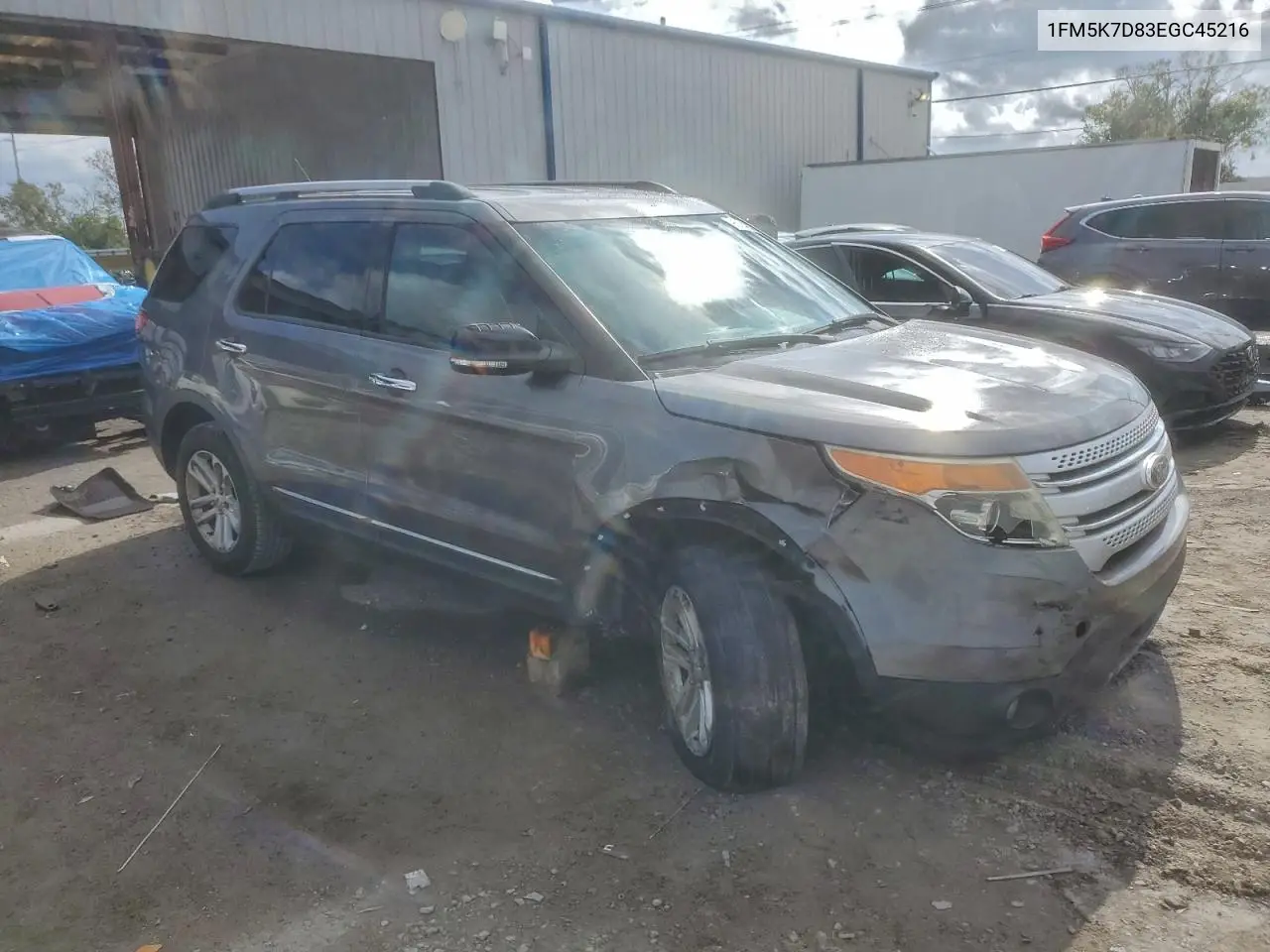 1FM5K7D83EGC45216 2014 Ford Explorer Xlt